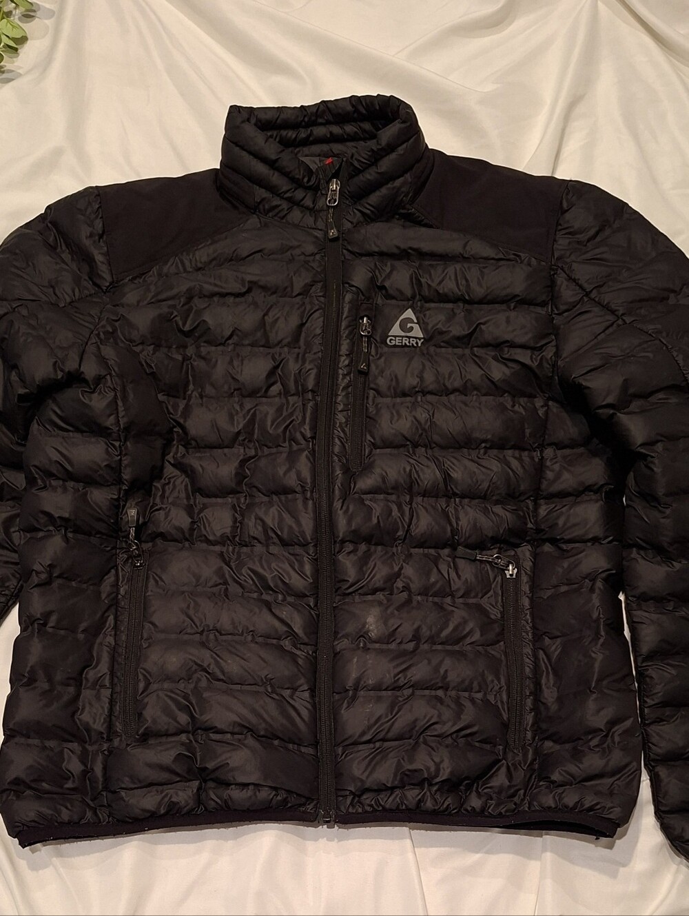 Gerry Men's Welded Puffer 2.0 Jacket Size L Gray Insulated Lightweight Coat